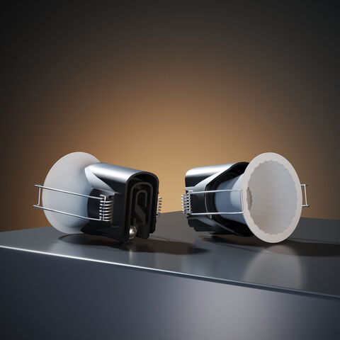 Встраиваемый светодиодный светильник Elektrostandard Arco 15274/LED 12W 4000K белый IP44