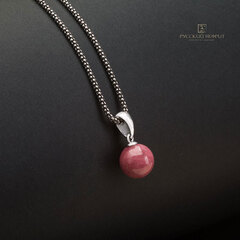 Подвеска с родонитом "Шарлотта".