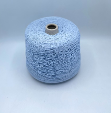 Manifattura di Biella (пр.Италия),art-Abete 700м/100гр. 100%Хлопок, цвет-Голубой, арт.36589
