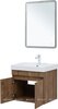 Aquanet 345351 Тумба с раковиной Оптима 60 цв. дуб рустикальный (345351)
