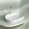 Ceramica Nova Element CN6048MW Умывальник чаша накладная овальная, 60.8x38.5, цвет: белый матовый