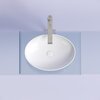 Ceramica Nova Element CN6056 Умывальник чаша накладная овальная, 50.2x36.3, цвет: белый
