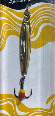 16 Блесна зимняя KDF Minkur 130-8020 3 гр 40 мм цв gold