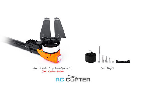 Набор ВМГ T-Motor A6-L (A6-L KV160, ESC 14S FOC 80A, MF2407P) для 5-10 литровых агродронов