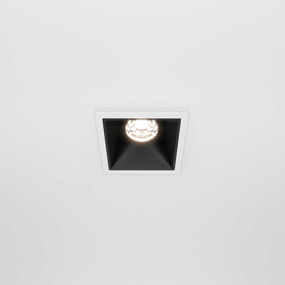 Встраиваемый светильник Maytoni Alfa LED DL043-01-10W4K-SQ-WB