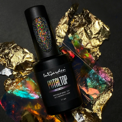 In'Garden Топ для гель-лака Potal Mix Matt, 11 мл