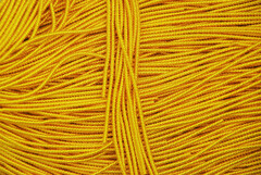 Фигурная канитель "Бамбук"  ярко-желтый 2,1мм