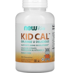 Now kids, Kid Cal, 100 жевательных таблеток