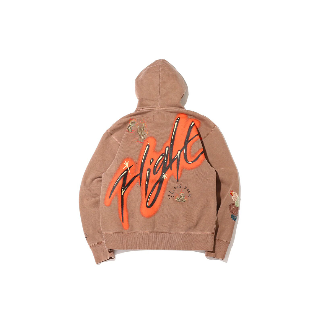 Air Jordan Travis Scott Flight Graphic Hoodie Six Squad
