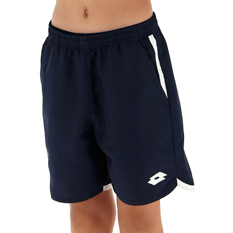 Детские теннисные шорты Lotto Squadra B Short 7 DB - navy blue