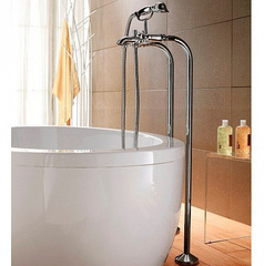 ОТДЕЛЬНО СТОЯЩИЙ СМЕСИТЕЛЬ ДЛЯ ВАННЫ BRAVAT SAMMER RAIN F677111C-B