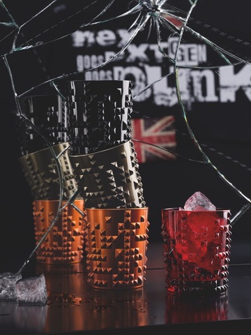 Стакан Whisky   Ruby 348 мл артикул 100056. Серия Punk