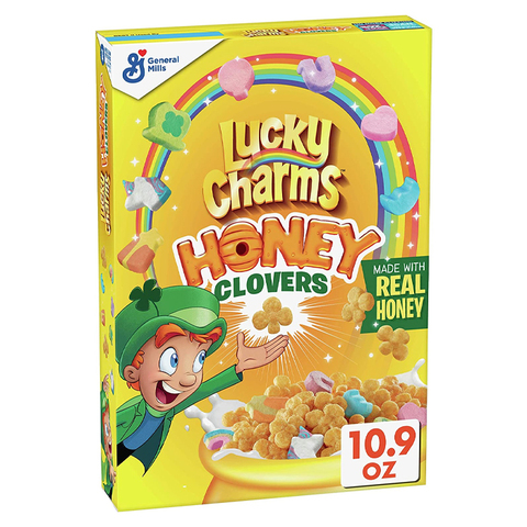 Готовый завтрак Lucky Charms Honey Clovers медовые клеверы, 309 г