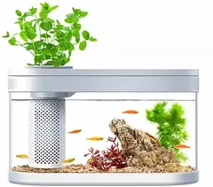 Акваферма Geometry Fish Tank Aquaponics Ecosystem C180 Standart Set (белый)