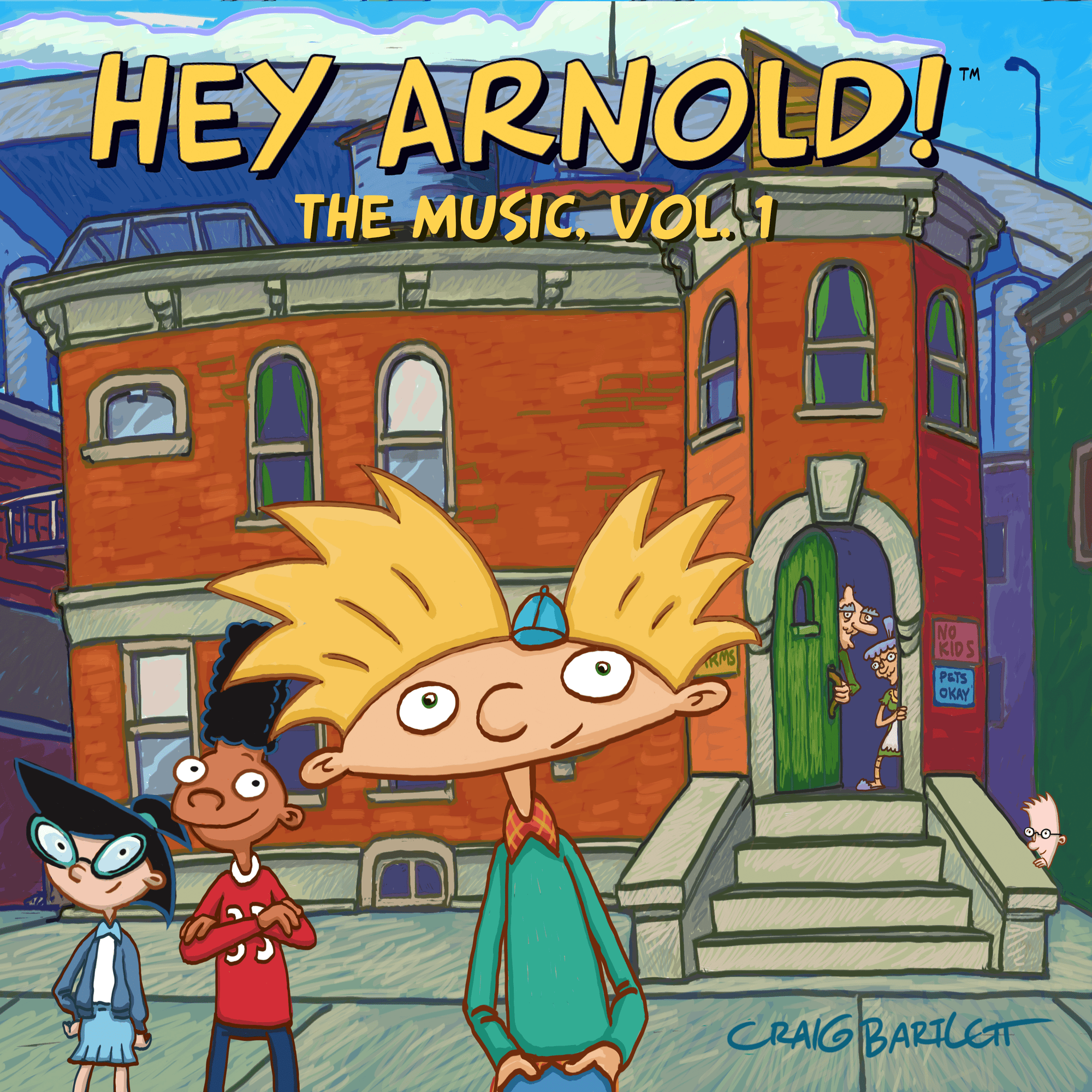 Виниловая пластинка. OST - Hey Arnold! Vol. 1 – купить по выгодной цене |  Интернет-магазин комиксов 28oi.ru