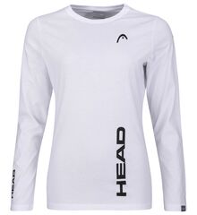Женская теннисная футболкаHead Promo T-Shirt Long Sleeve Women - white