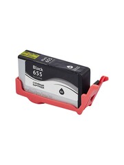 Струйный картридж Sakura CZ109AE (№655 Black) для HP Deskjet Ink Advantage 3525, 4615, 4625, 5525, 6525, пигментный тип чернил, черный, 11 мл., 600 к.