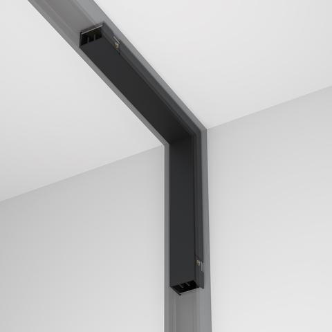 Коннектор питания угловой внутренний Maytoni Basity TRA172ICPC-1B