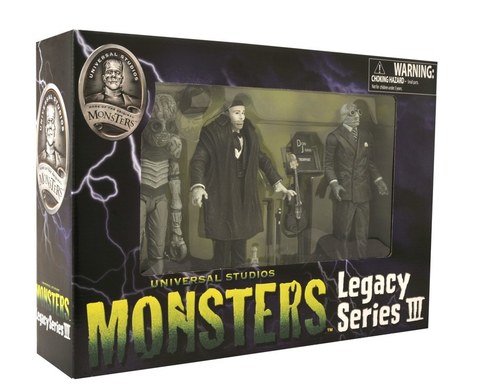 Universal Monsters Legasy Series 3 Box-Set