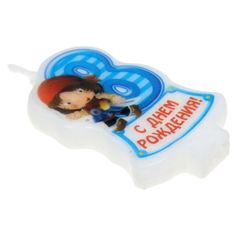 Свеча в торт. Цифра 