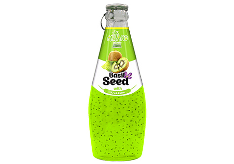 Нектар киви с семенами базилика Aziano, 290мл