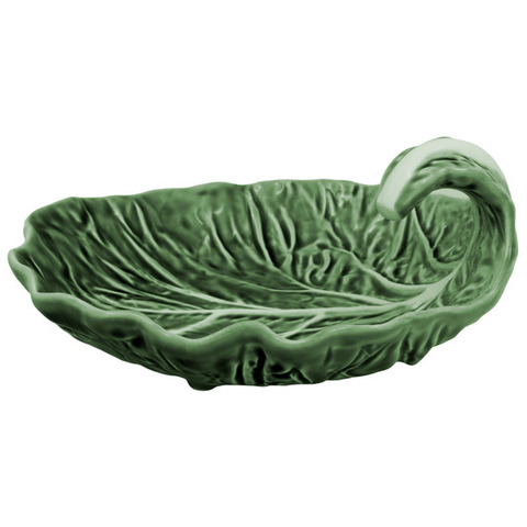 Блюдо глубокое на ножках Bordallo Pinheiro Капуста 18.5см