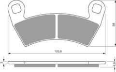 Тормозные колодки дисковые 313 S3
