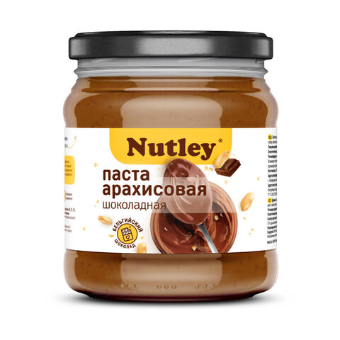 Паста арахисовая с бельгийским шоколадом 450 г | WellFoods