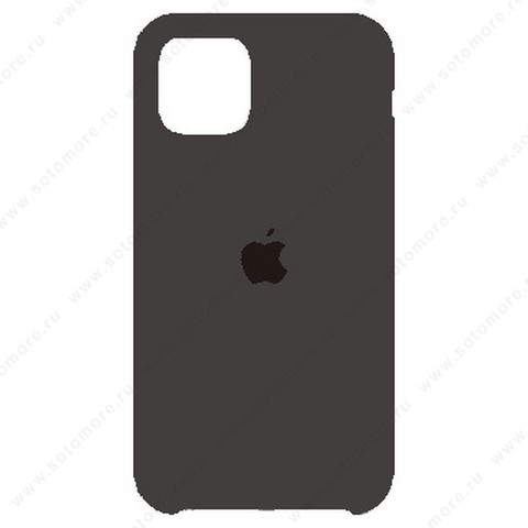Накладка Silicone Case для Apple iPhone 11 Pro темно-серый