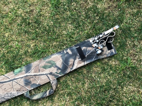 Чехол "Лес" для 10 металлических шампуров 50 см