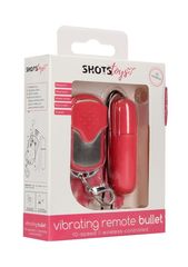 Розовая вибропуля Remote Vibrating Bullet - 