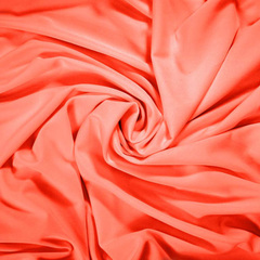 Трикотаж Масло, 207 гр/м2, 95%-п/э, 5%-спандекс, 150 см, оранжевый неон