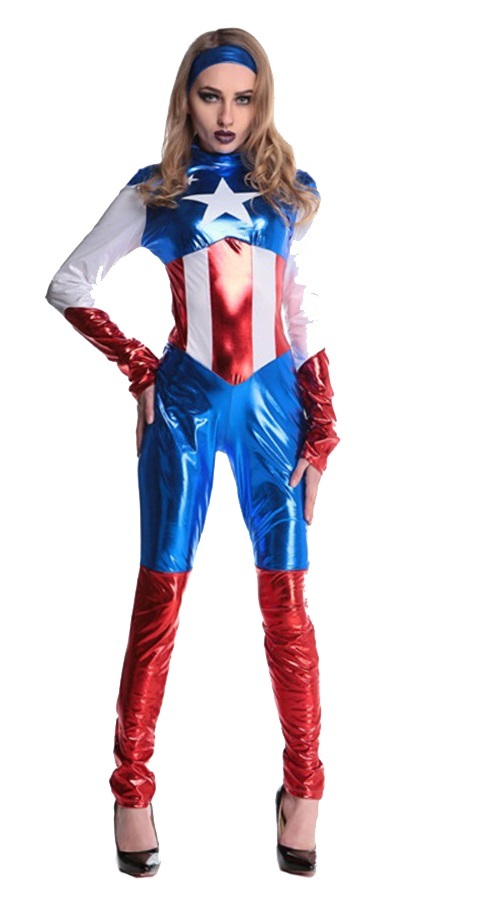 Капитан Америка костюм женский — Captain America Women's Costumes