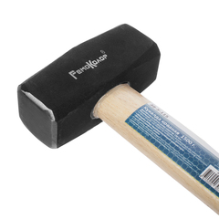 38-5-115 Кувалда 1500 г, кованая, деревянная рукоятка 230 мм (РемоКолор)