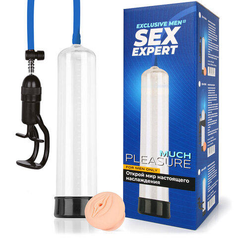 Вакуумная помпа  «Sex Expert» ((L) L 300 мм D 65 мм)