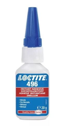 Loctite 496 (локтайт 496) клей для металлов, резины и пластмасс 20 г