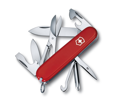 Складной нож Victorinox Super Tinker (1.4703) 91 мм., 14 функций, цвет красный - Wenger-Victorinox.Ru