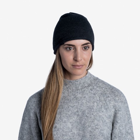 Картинка шапка вязаная Buff hat knitted Lekey Graphite - 5