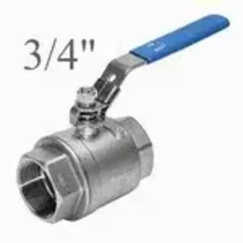 ШАРОВЫЙ КРАН BALL VALVE 3/4 Inches Ball Valves