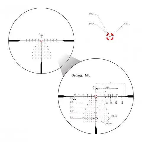 Vector Optics Continental X10 1-10х28 ED RAR-C (SCFF-62)