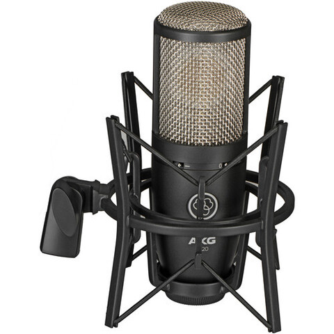 AKG P220 микрофон конденсаторный кардиоидный, мембрана 1', 20-20000Гц, 18мВ/Па, SPL135/155дБ