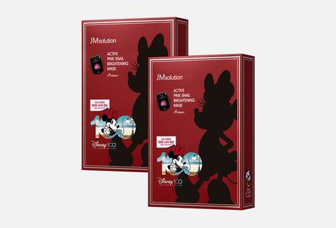 JMSOLUTION Ультратонкая маска в новом дизайне С МУЦИНОМ УЛИТКИ Active Pink Snail Brightening Mask Prime (30 мл)