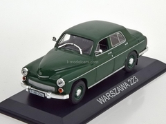 Warszawa 223 dark green 1:43 DeAgostini Masini de legenda #25