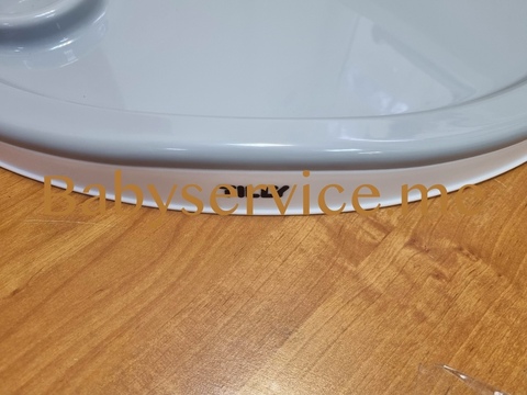 Стол Carrello Tilly Bistro светло-серый