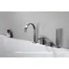 Abber AF8613NG Смеситель Wasserfall AF8613NG на борт ванны, никель