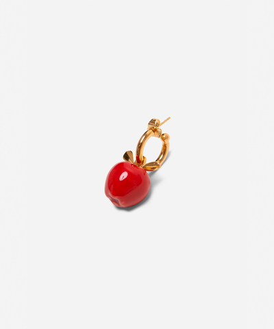 ПРЕДЗАКАЗ Моносерьга APPLE HOOP RED