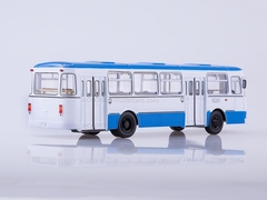 LIAZ-677M Urban white-blue Soviet Bus (SOVA) 1:43