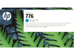 HP 776 1L Cyan Ink Cartridge