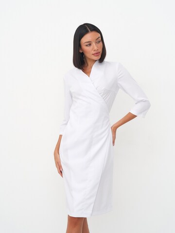 Халат женский м184 soft premium белый