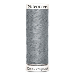 Нить Sew-All 200 м, Gutermann, 040 пепельно-серый